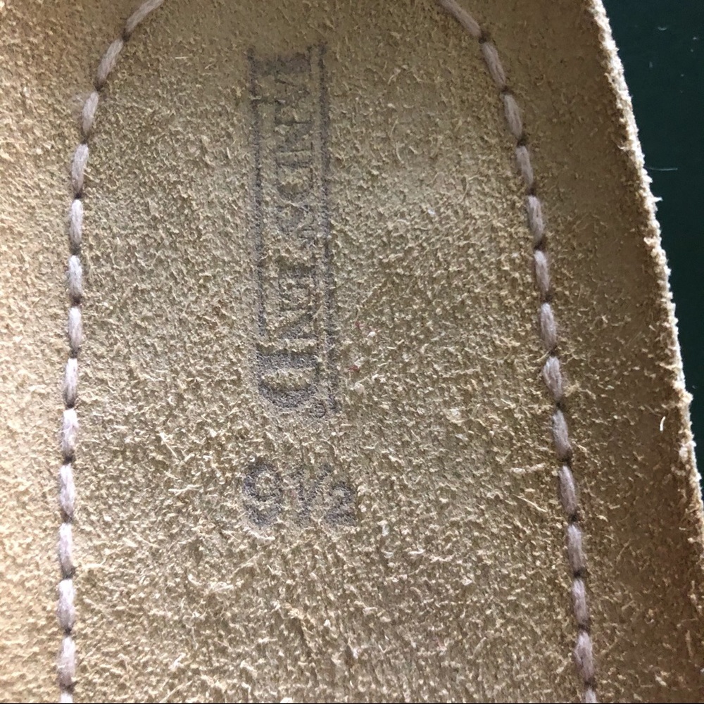 Slides never worn